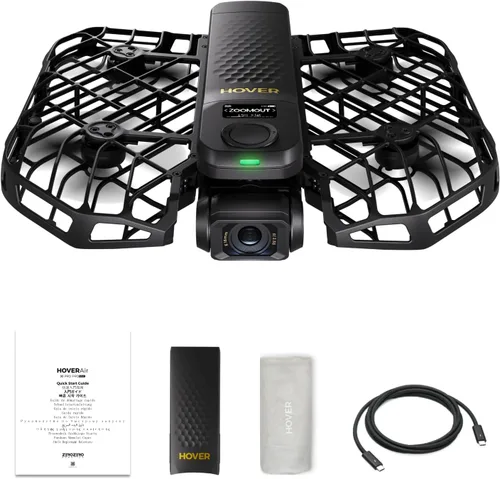 Miniatura 11 de HOVERAir Cámara voladora de acción X1 PROMAX 8K, dron plegable con cámara con velocidad de seguimiento de 42 KM/H, más de 10 modos de vuelo