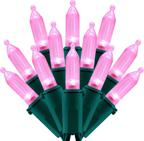Miniatura 14 de 200 unidades de luces de Navidad LED de color blanco cálido, 66 pies de alambre blanco con certificación UL, juego de luces de cadena de calidad