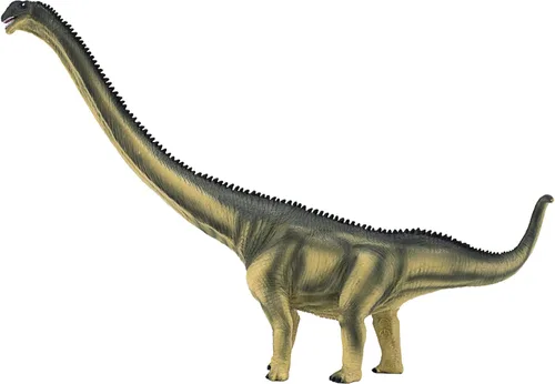 MOJO - Figura de dinosaurio realista, Mamenchisaurus, verde, 11 x 2.2 x 7.5 pulgadas