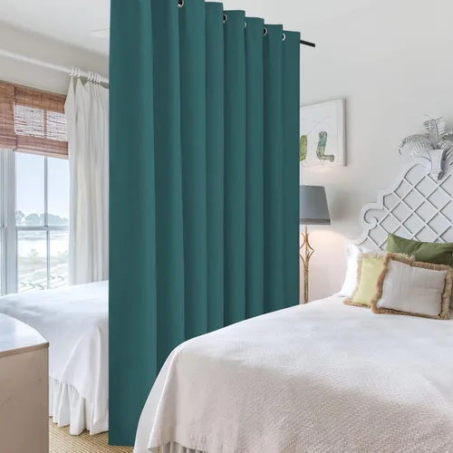 Miniatura 258 de RYB HOME - Cortinas extralargas de privacidad, para bloquear luz, de techo a suelo, para comedor, oficina, sala de estar, cine en casa, patio, 8.3
