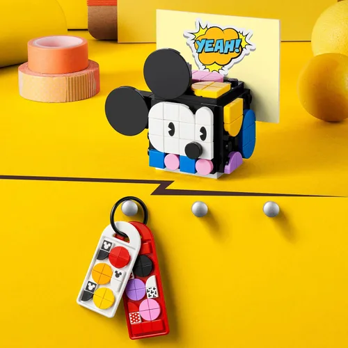 Miniatura 3 de Lego DOTS Disney Mickey Mouse y Minnie Mouse - Caja de proyecto de regreso a la escuela 41964 Kit de bricolaje; para niños creativos a partir de 6