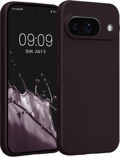Miniatura 104 de kwmobile Funda compatible con Google Pixel 9 Pro - Funda protectora delgada de TPU para teléfono - Acabado mate suave - Negro mate