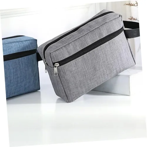 Miniatura 4 de Beavorty Bolsa de almacenamiento para hombre, bolsa de aseo para hombre, bolsa organizadora de maquillaje de viaje, bolsas de viaje para maleta