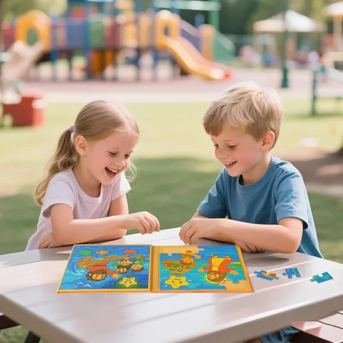 Miniatura 6 de Rompecabezas magnéticos de 20 piezas para niños de 3, 4, 5 y 6 años, libro de rompecabezas de espacio exterior, de madera, juegos y juguetes de viaje