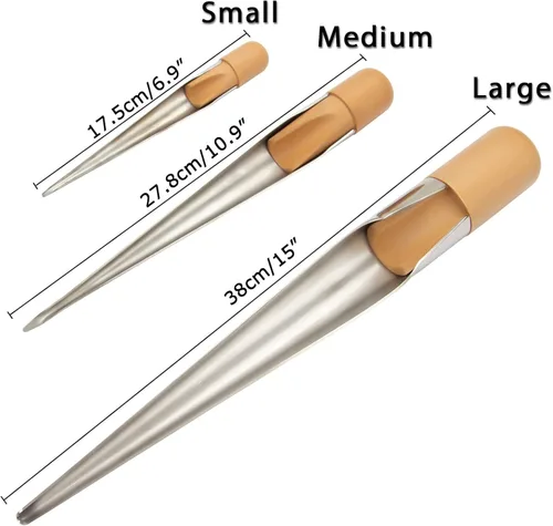 Miniatura 2 de CARGEN Splicing FID,FID for Splicing Rope Kit Stainless Steel FID for Splicing Rope FID Splicing Tool with Plastic Handles Rope Fids
