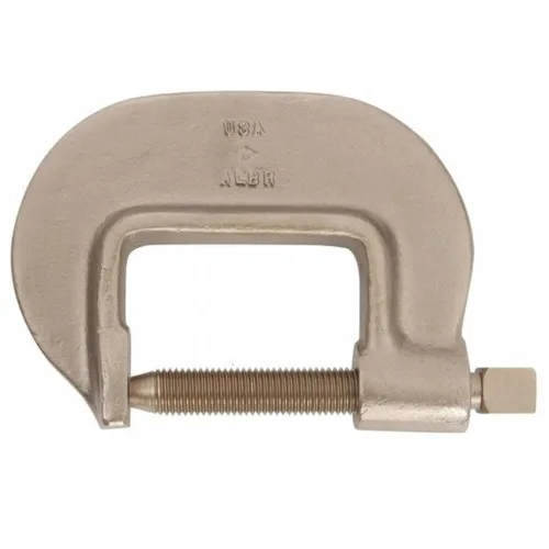 Abrazadera C-30-6, sin chispas, no magnética, resistente a la corrosión, apertura de 4-1/2" x 3"
