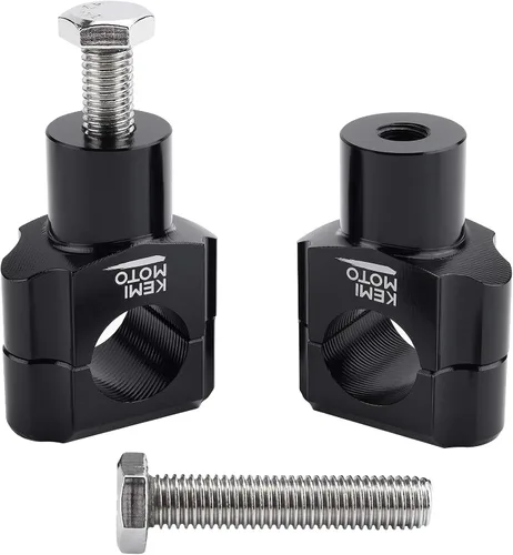 Miniatura 2 de KEMIMOTO Elevadores de manillar de motocicleta de 1 pulgada, elevadores de motocicleta de aleación de aluminio, compatibles con Sportster Softail