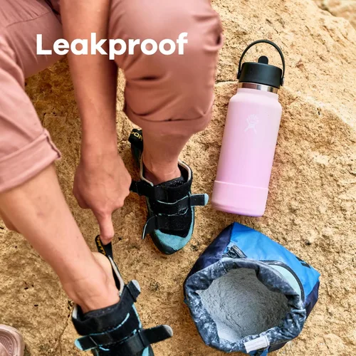 Miniatura 9 de Hydro Flask Botella de agua – Acero inoxidable aislado – Tapa flexible con popote de boca ancha, antiderrames, a prueba de fugas y recargable de 40