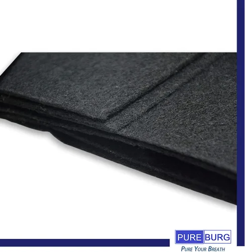 Miniatura 2 de PUREBURG Filtro de Carbono, Almohadilla de Carbono Cortable a Medida 16 x 48 pulgadas para Filtro de Aire, Lámina de Carbón que se Ajusta a Campanas
