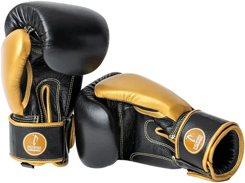 Miniatura 4 de Comfortech (CTG) Muay Thai Boxing Gloves for Men and Women, Featuring Double Stitched Kevlar and Full Grain Leather, Designed for Training