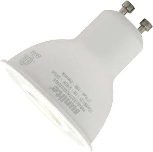 Miniatura 9 de Sunlite Foco reflector LED MR16 41653, 7 vatios (reemplazo de bombilla halógena de 50 W) 120 voltios, 550 lúmenes, haz de inundación de 35°, base