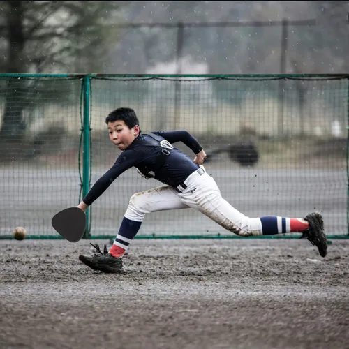Miniatura 7 de Hikeen 2 Packs Baseball Training Gloves Infield Training Gloves Pancake Glove Softhands Baseball Fielding Trainer Flat Glove Two-Hands