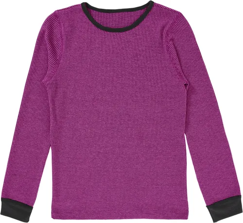 Miniatura 2 de Fruit of the Loom Conjunto de ropa interior térmica de gofre prémium para niñas
