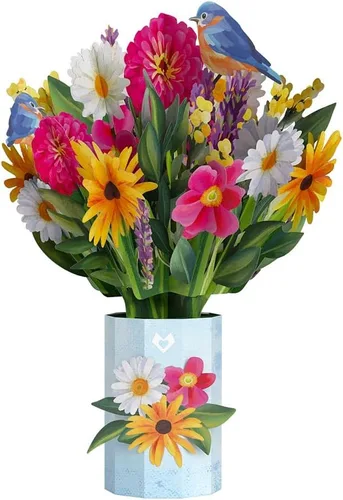 Miniatura 34 de Lovepop Ramo de Flores de Papel Desenfundable de Todos los Días para Ella y Él - Tarjetas de Felicitación 3D para Niños, Niñas, Hombres, Mujeres