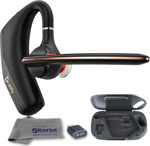 Miniatura 12 de Poly Voyager Legend 50-M - Auriculares Bluetooth, funda de carga, cancelación de ruido alimentada por IA, tecnología WindSmart de 4 micrófonos