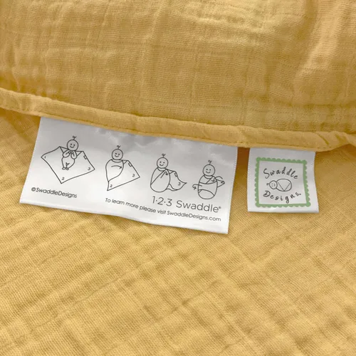Miniatura 3 de SwaddleDesigns Mantas de muselina de algodón para bebé niño y bebé niña, juego de 4, mantas neutras de recepción para recién nacido, registro