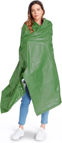 Miniatura 7 de ANLOKE Mantas de emergencia Mylar térmicas (paquete de 4) de manta espacial de 82 x 62 pulgadas. Mantas de supervivencia con equipo de campamento