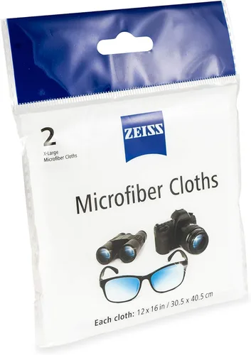 Miniatura 4 de ZEISS Paño de limpieza de lentes de microfibra (paquete de 2) TAMAÑO JUMBO