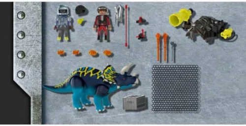 Miniatura 6 de Playmobil Dino Rise Triceratops: Batalla por las piedras legendarias