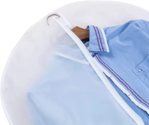 Miniatura 6 de MsKitchen Paquete de 6 bolsas largas para ropa (24 x 60 pulgadas) – Fundas de bata a prueba de polvo – Bolsas colgantes duraderas de PEVA