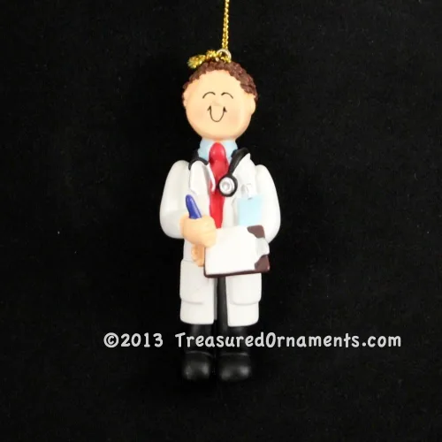 Miniatura 2 de Ornament Central Adorno Doctor - Hombre - Marrón