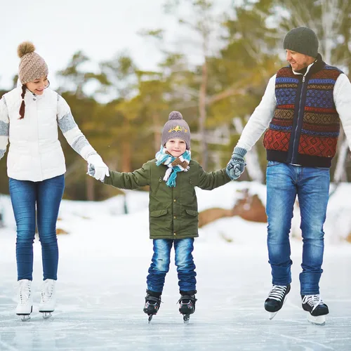 Miniatura 3 de LUCKYBUNNY Gorro de esquí con diseño de excavadora para niños y niños, con forro polar para invierno, gorro de punto para clima frío