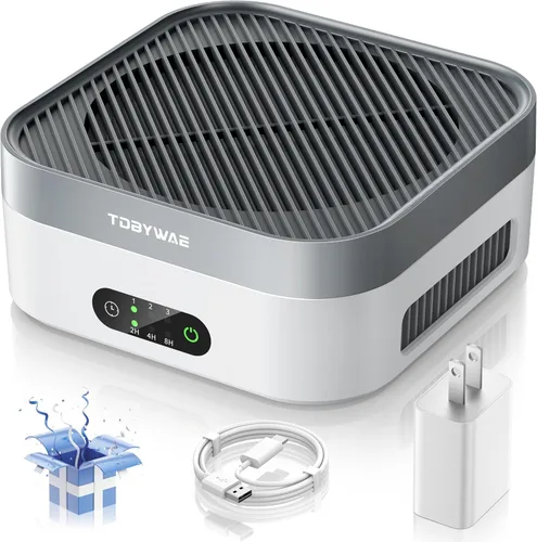 Miniatura 13 de Purificador de aire H13 True HEPA para mascotas, paquete de 2 unidades para dormitorio de hasta 1200 pies cuadrados, purificador de aire True HEPA