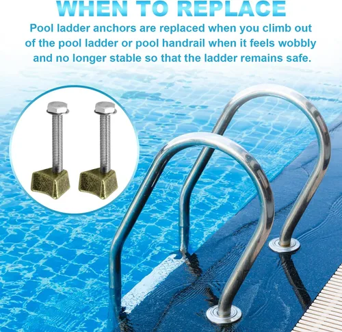 Miniatura 7 de Anclajes de escalera de piscina – PW-4C Perma-Socket Wedge Assy para perno de anclaje de bronce fundido Perma/Ajuste de 3 ", 4 " enchufes