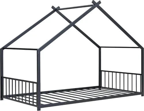 Miniatura 4 de SOFTSEA Marco de cama de metal doble para niños
