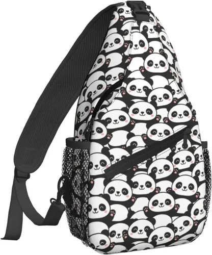 Miniatura 15 de Famame Mochila bandolera para el pecho, bolsa de hombro, gimnasio, ciclismo, viajes, senderismo, mochila para hombres y mujeres.., Multicolor27.