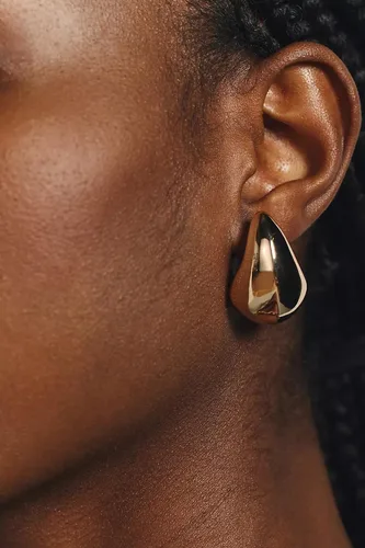 Miniatura 3 de Waterdrop Earring for Women Trendy, Chunky Gold Hoop Drop Stud Earrings, Hypoallergenic Lightweight Dangle Earring for Womens