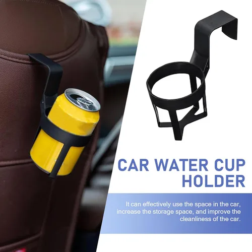 Miniatura 5 de 2 PCS Portavasos para Coche, Diseño Portátil y Antideslizante y Antifricción, Almacenamiento en el Coche para Bebidas, Teléfono, Taza de Té durante
