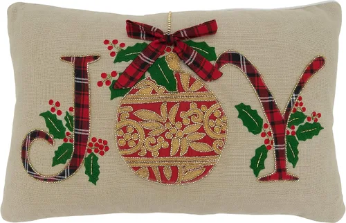 Miniatura 8 de SARO LIFESTYLE Ariadne Collection - Almohada de casa de jengibre con relleno de plumón, 18 pulgadas, color natural