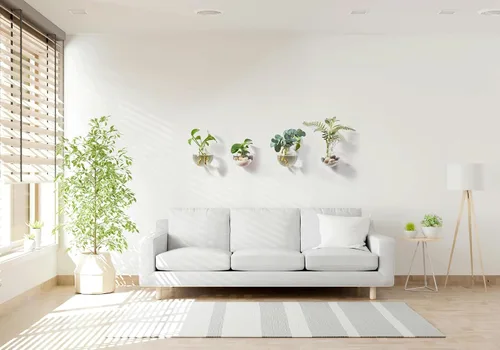 Miniatura 5 de Macetas colgantes de pared terrario de vidrio de aire para plantas