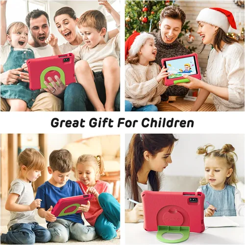 Miniatura 9 de Tableta para niños de 8 pulgadas, Android 15, Octa-Core 12 GB de RAM + 64 GB de ROM, tableta para niños pequeños con WiFi 6, control parental