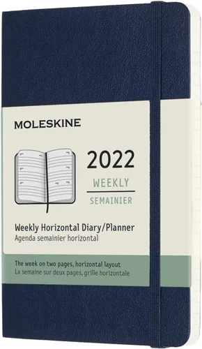 Miniatura 13 de Moleskine Agenda mensual clásica de 12 meses de 2022, tapa suave, grande (5 x 8.25 pulgadas), color negro