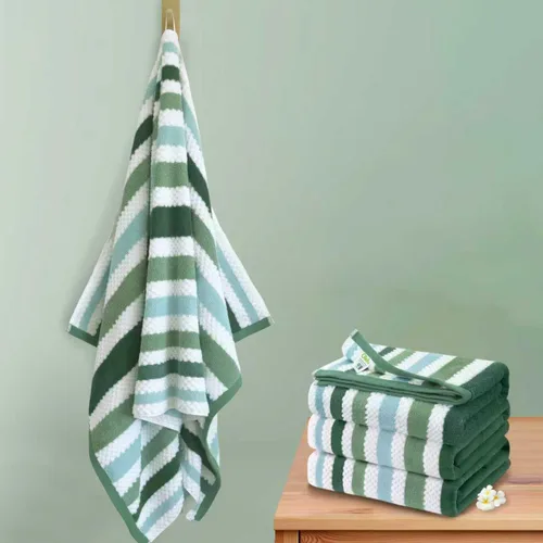 Miniatura 20 de Paños de lavado de algodón para ducha (6 piezas, 13 x 13 pulgadas), de secado rápido, gruesos, absorbentes, toallas faciales suaves para baño, juego