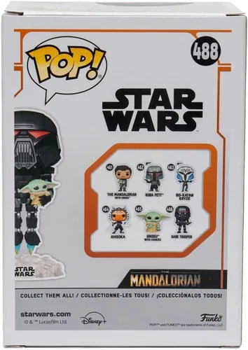Miniatura 9 de Vinilo Pop - Star Wars - Dark Trooper con Grogu 488