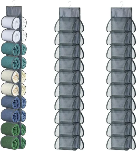 Miniatura 9 de Organizador de leggings colgantes, organizador de almacenamiento de leggings, organizador de leggings para armario, organizador de yoga