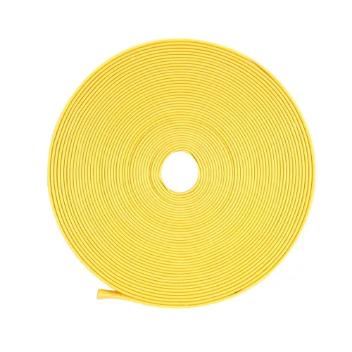 Miniatura 19 de Uxcell Tubo Termorretráctil 8mm de Diámetro 12.5mm de Ancho Plano 10m de Longitud 2:1 Tubo de Manga Termorretráctil para Cable Transparente Claro