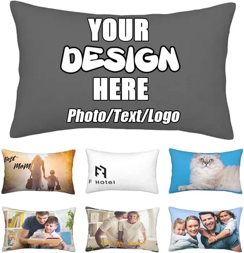 Miniatura 13 de Funda de almohada decorativa personalizada con foto de pareja, funda de cojín decorativo personalizada, fundas de almohada personalizadas