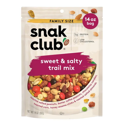Miniatura 10 de Snak Club Mega Trail Mix, tamaño familiar, 14 onzas