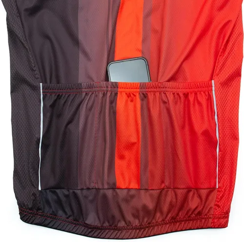 Miniatura 24 de Conjunto de ropa de ciclismo para hombre, manga larga, jersey de ciclismo con cremallera, bolsillo, traje de bicicleta, pantalones con babero de gel