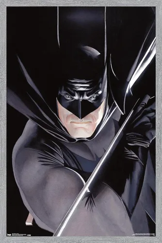 Miniatura 12 de Trends International DC Comics Batman - Póster de pared de retrato, 14.725 x 22.375 pulgadas, versión enmarcada en negro Versión con marco negro