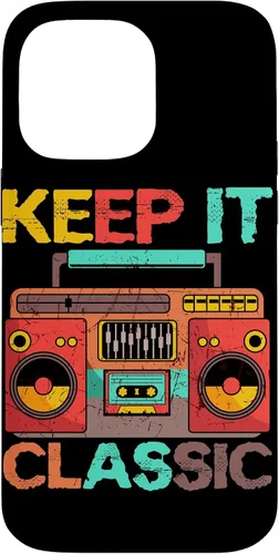 Miniatura 21 de Keep It Classic Radio 80s 90s Retro Vintage Cassette Player Funda para iPhone 17 Pro Max