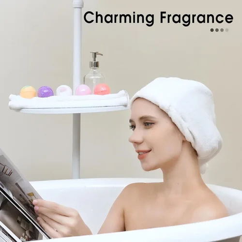 Miniatura 4 de iHave Bombas de baño para niños y mujeres, juego de 12 bombas de baño naturales hechas a mano, bombas de baño de burbujas, perfectos regalos