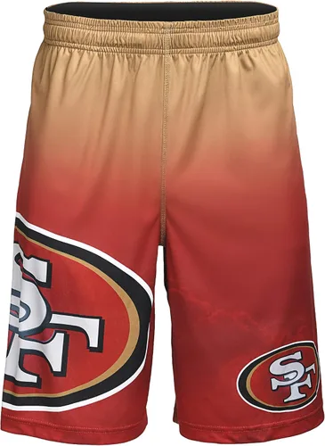 Miniatura 8 de FOCO Mens NFL Football Team Logo Gradient Big Logo Training Shorts Color del