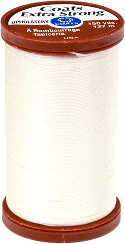 Hilo para tapicería Coats extra fuerte para detalles y cierres, 150 yardas