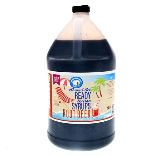 Miniatura 78 de Hypothermias Wild Cherry - Jarabe de sabores de cono de nieve hawaiano listo para usar (128 onzas líquidas), hielo afeitado, 100% azúcar de caña pura