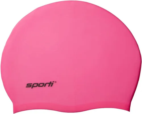 Miniatura 25 de Sporti Gorro de natación de silicona para niños, gorro de natación unisex para jóvenes, gorras de baño de protección para tus hijos, de 2 a 10 años